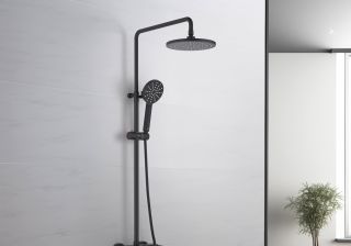 Душевая система Aquatek Бетта AQ2140MB черный